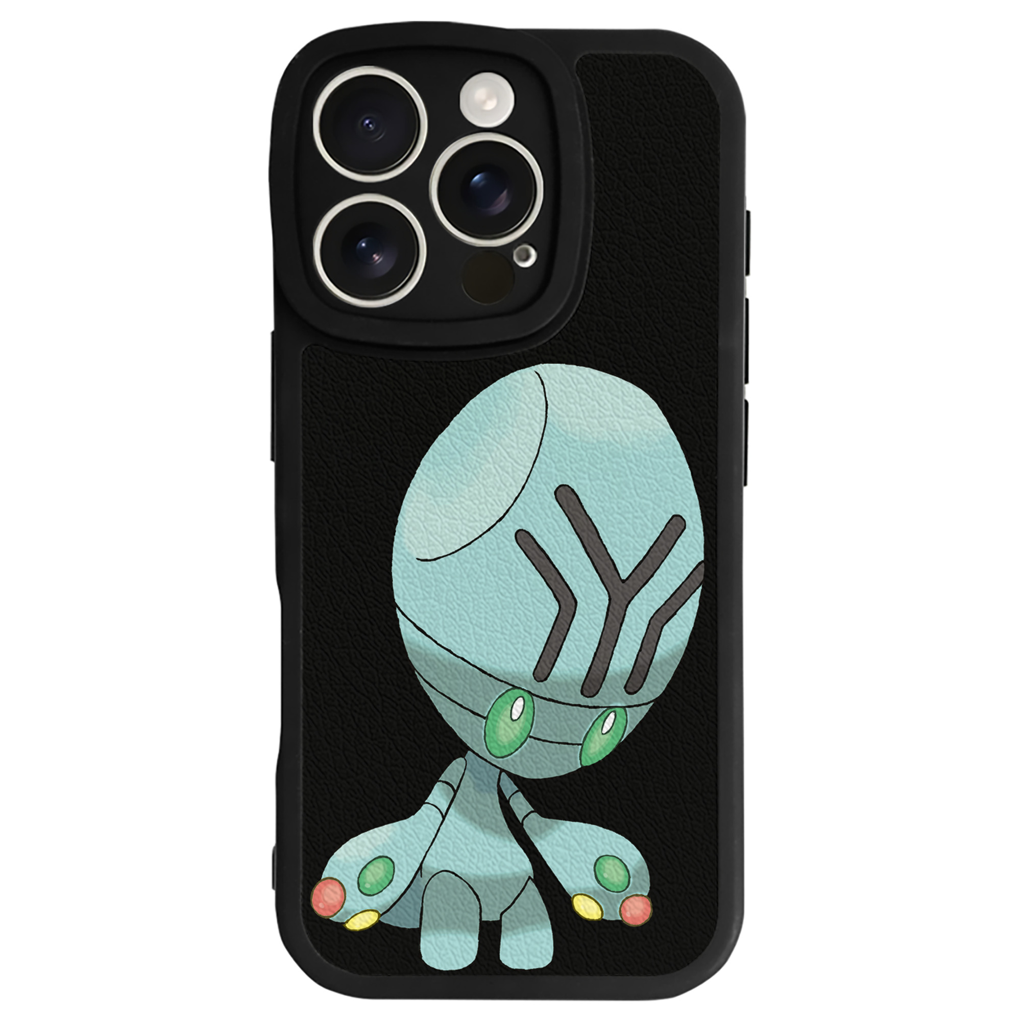 （画像用） ポケットモンスター Pokémon 【iPhone 16シリーズ対応】シリコンスマホケース（レザー調） 材質：シリコン